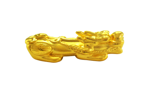 The placement of front desk Pixiu ornaments： showcasing corporate image and attracting wealth