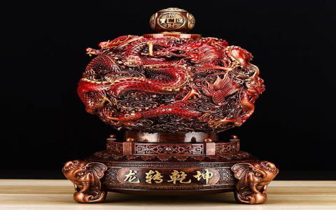 Combination ornament of Pixiu and Gourd： A Feng Shui treasure with both wealth and prosperity